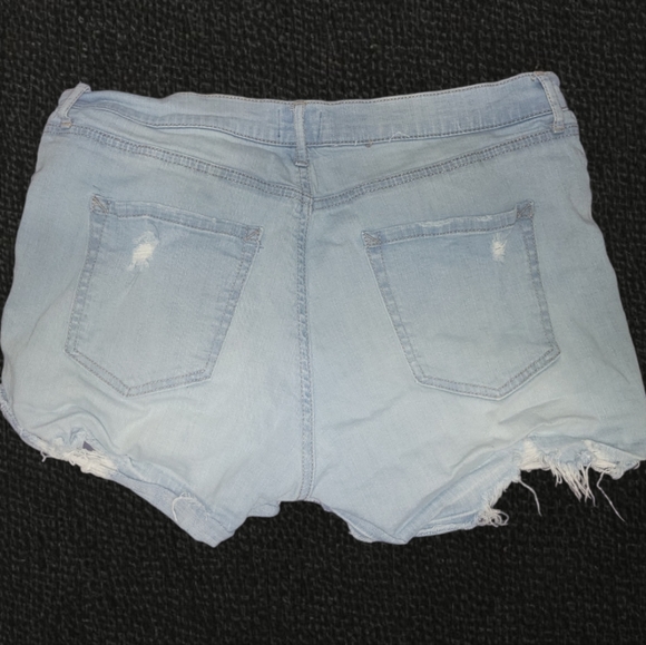 Three Pairs of Size 12 Shorts Raw Hem Scoop, Mossimo, Aero - Picture 6 of 10